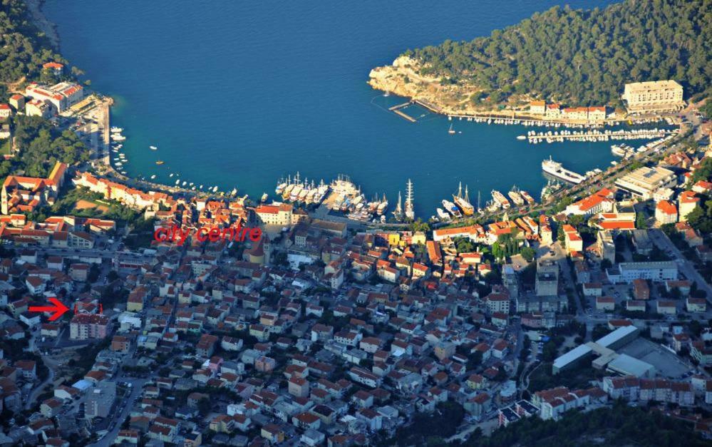 Apartment For 6 In Makarska Centar Εξωτερικό φωτογραφία